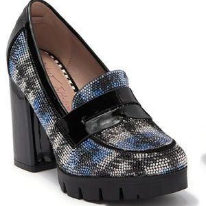 Betsey Johnson Adelyn multi colored platform shoes